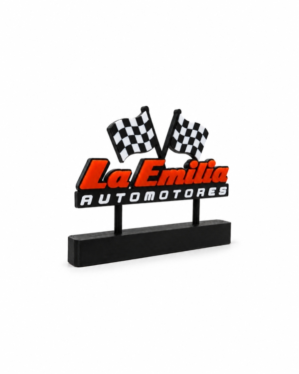 Letrero Logo 3D