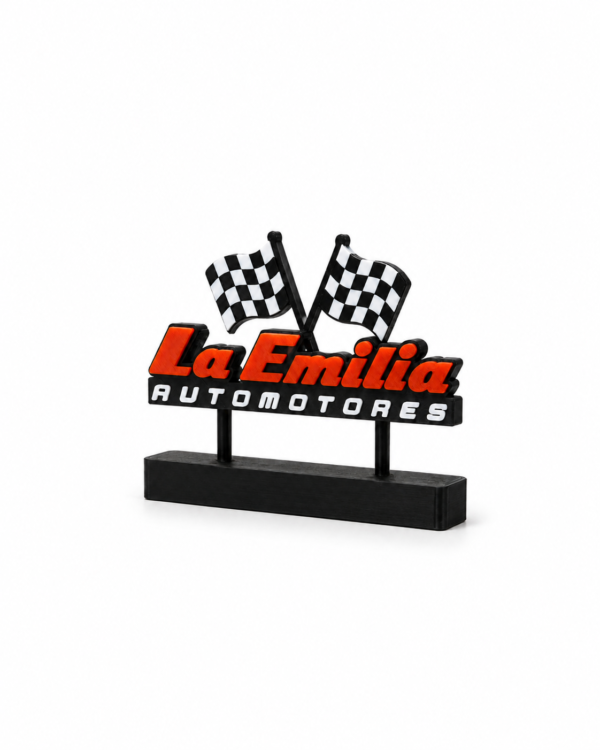Letrero Logo 3D